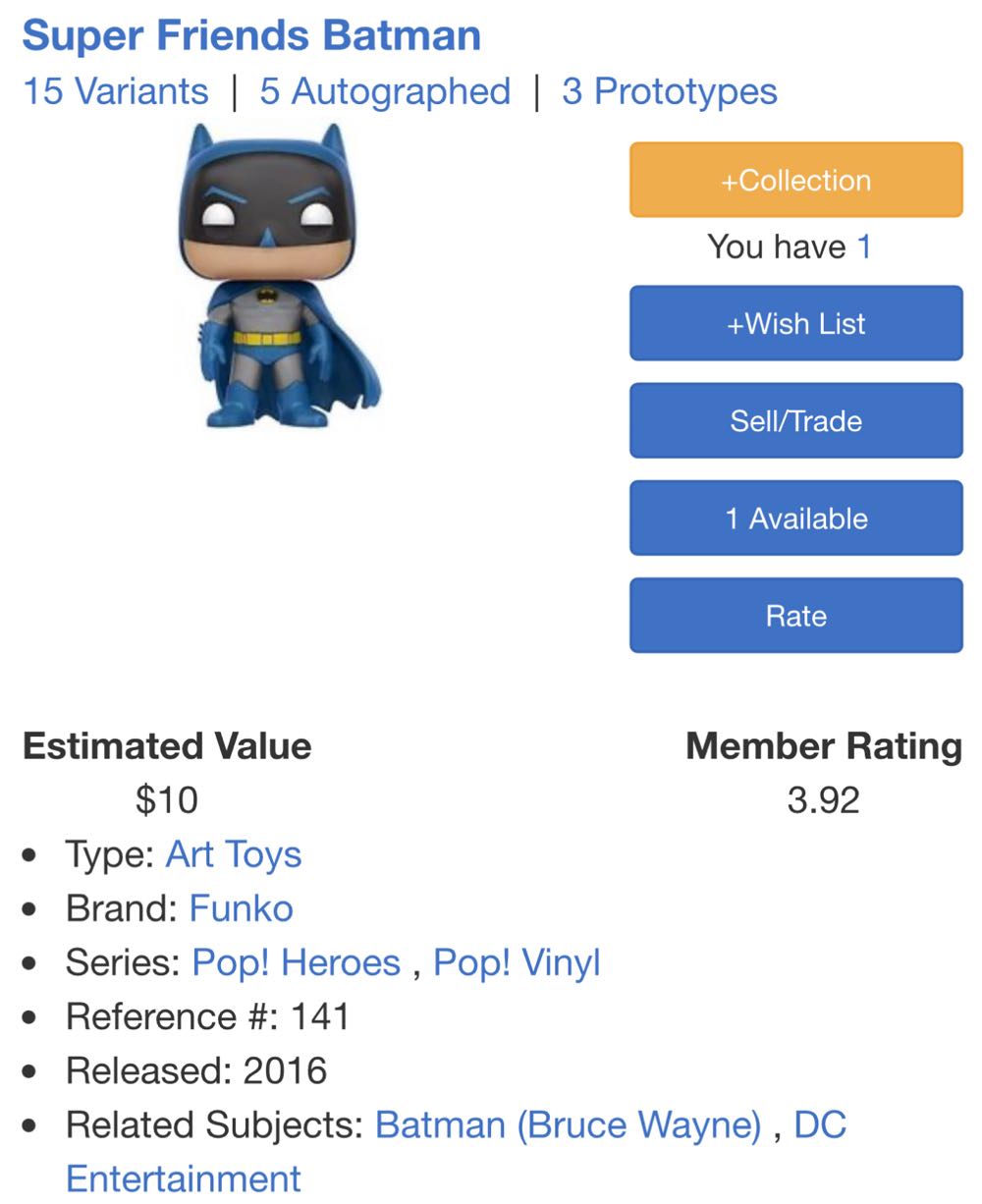 DC Comics - Batman Super Friends - DC Universe vinyl figure collectible [Barcode 889698114936] - Main Image 4
