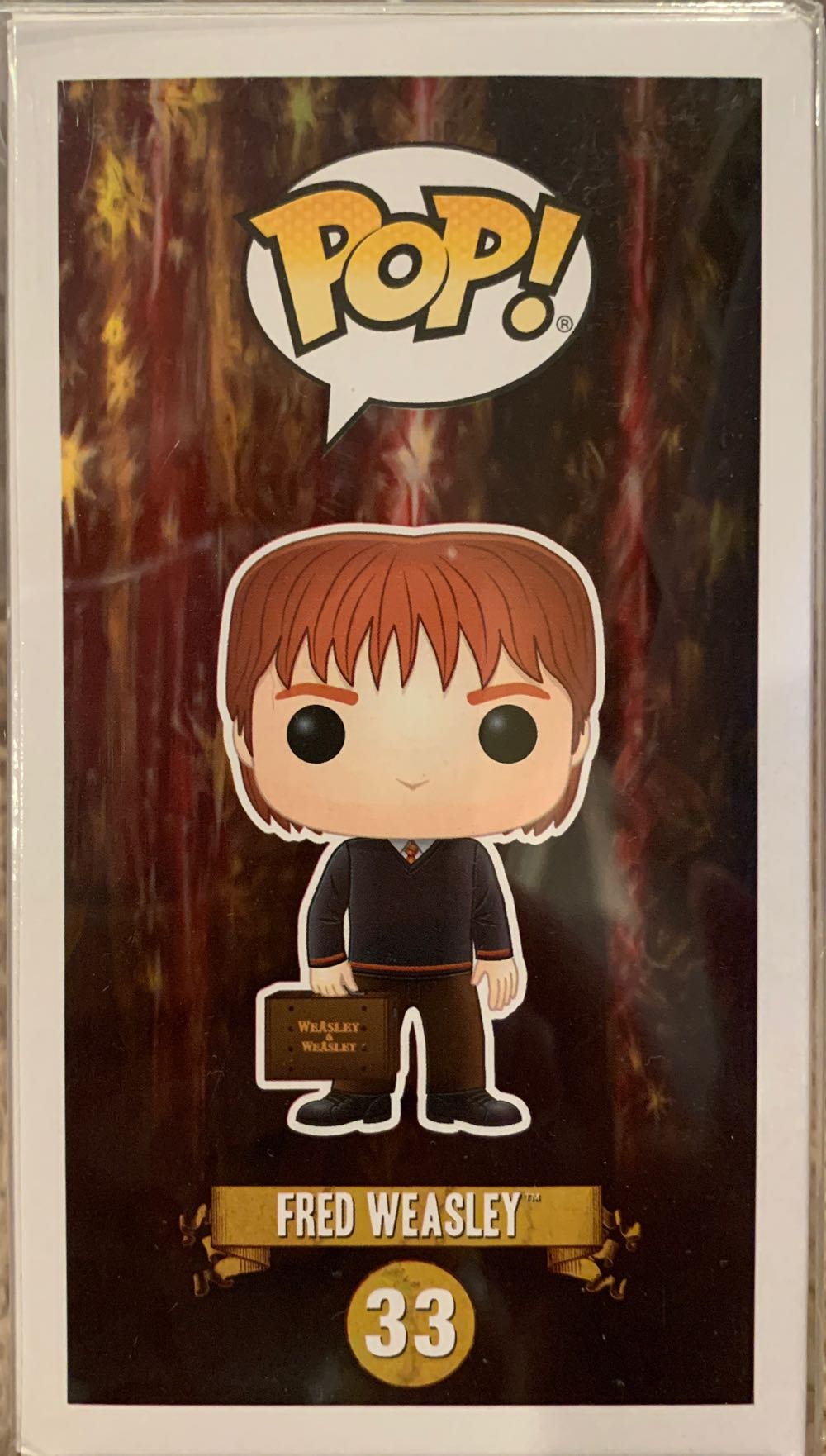 Fred Weasley (With Briefcase) - Harry Potter vinyl figure collectible [Barcode 889698109857] - Main Image 4