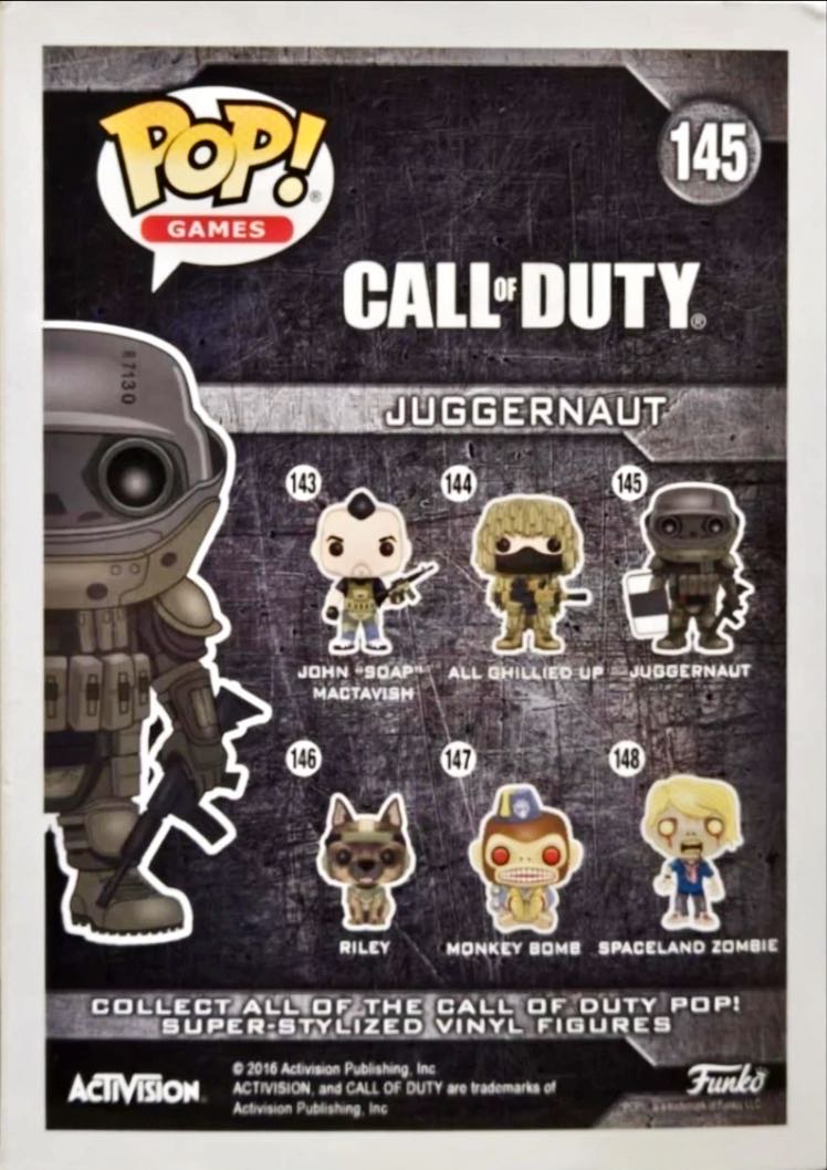 Call Of Duty - Juggernaut - Call of Duty vinyl figure collectible [Barcode 889698111126] - Main Image 2