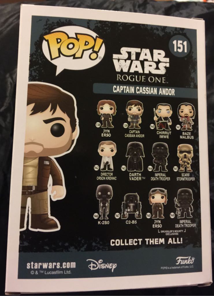 Captin Cassian Andor - Star Wars vinyl figure collectible - Main Image 2