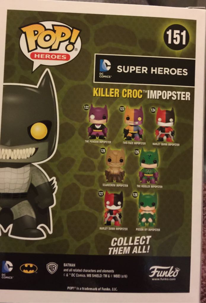 Killer Croc Imposter - DC Universe vinyl figure collectible - Main Image 2