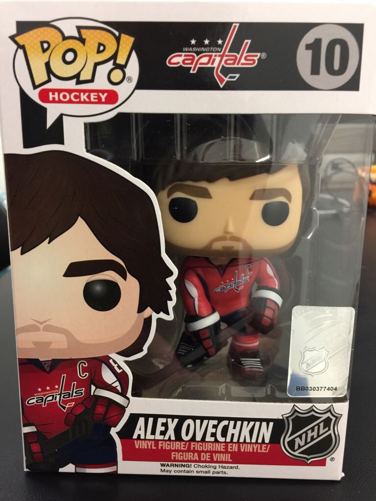 Funko NHL Alex Ovechkin (10) Washington Capitals - Funko vinyl figure collectible [Barcode 889698112161] - Main Image 1
