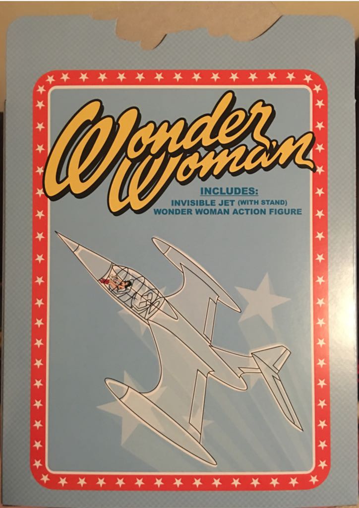 Wonder Woman and Invisible Jet  - DC Universe vinyl figure collectible - Main Image 2