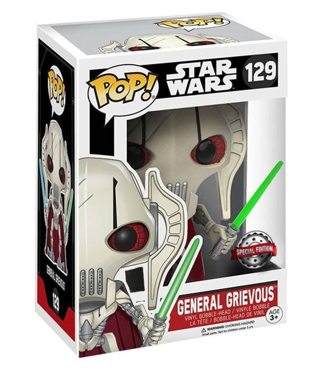 General Grievous $20 - Star Wars vinyl figure collectible [Barcode 9218668706580] - Main Image 2