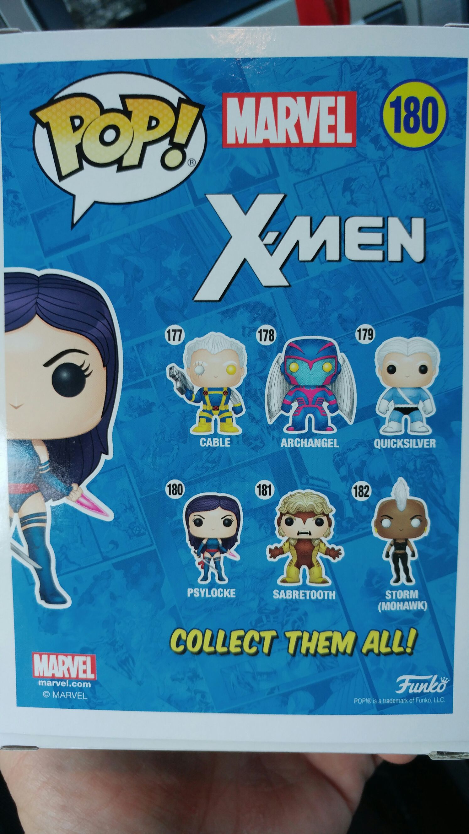 Psylocke - X-Men vinyl figure collectible [Barcode 889698116978] - Main Image 2