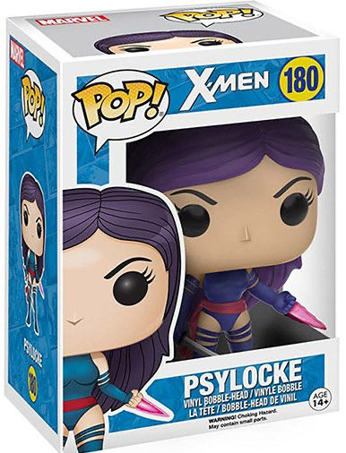 Psylocke - X-Men vinyl figure collectible [Barcode 889698116978] - Main Image 3