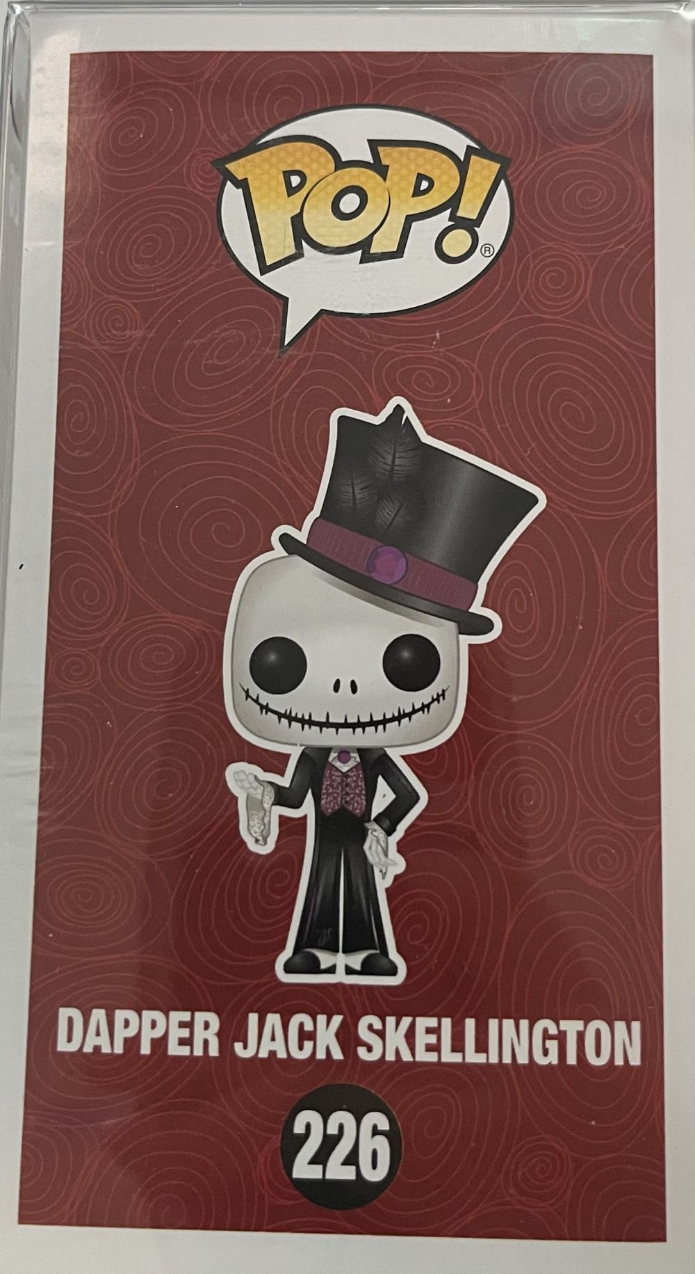 Dapper Jack Skellington - The Nightmare Before Christmas vinyl figure collectible [Barcode 889698118682] - Main Image 3