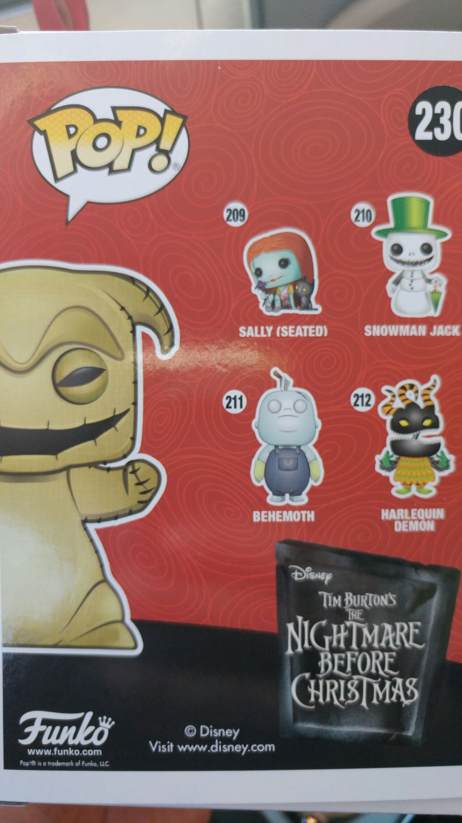 Oogie Boogie With Bugs - The Nightmare Before Christmas vinyl figure collectible - Main Image 2