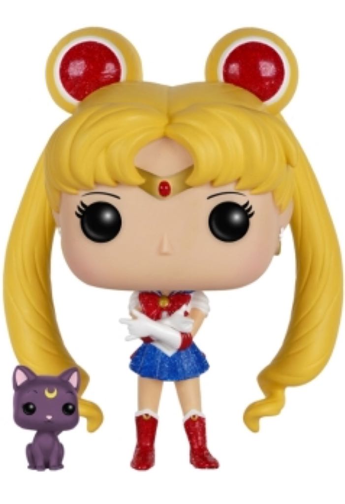 Sailor Moon & Luna [Glitter]  vinyl figure collectible [Barcode 889698123174] - Main Image 2