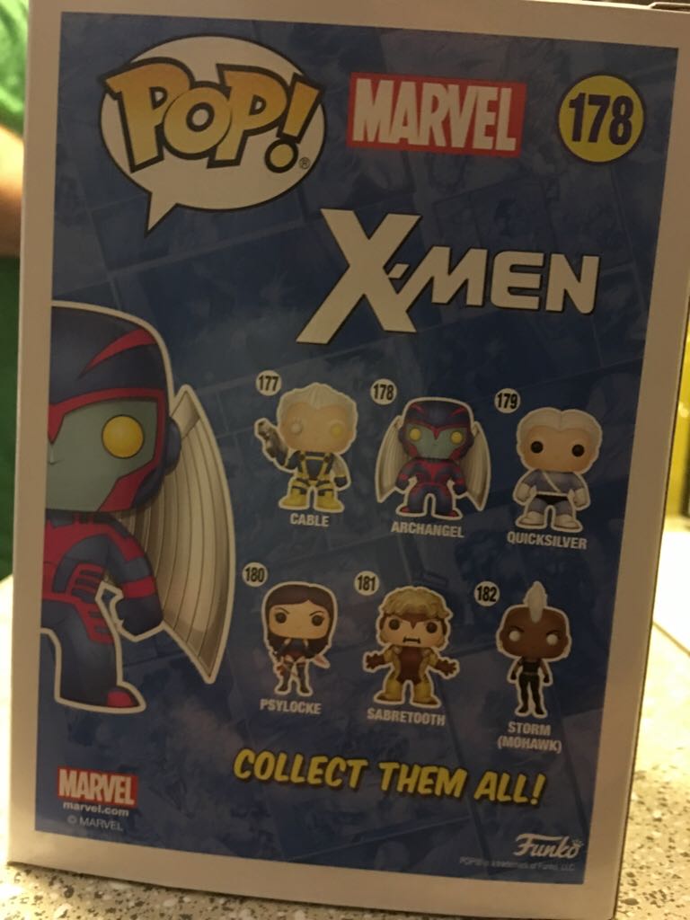 Archangel - X-Men vinyl figure collectible [Barcode 889698116954] - Main Image 2