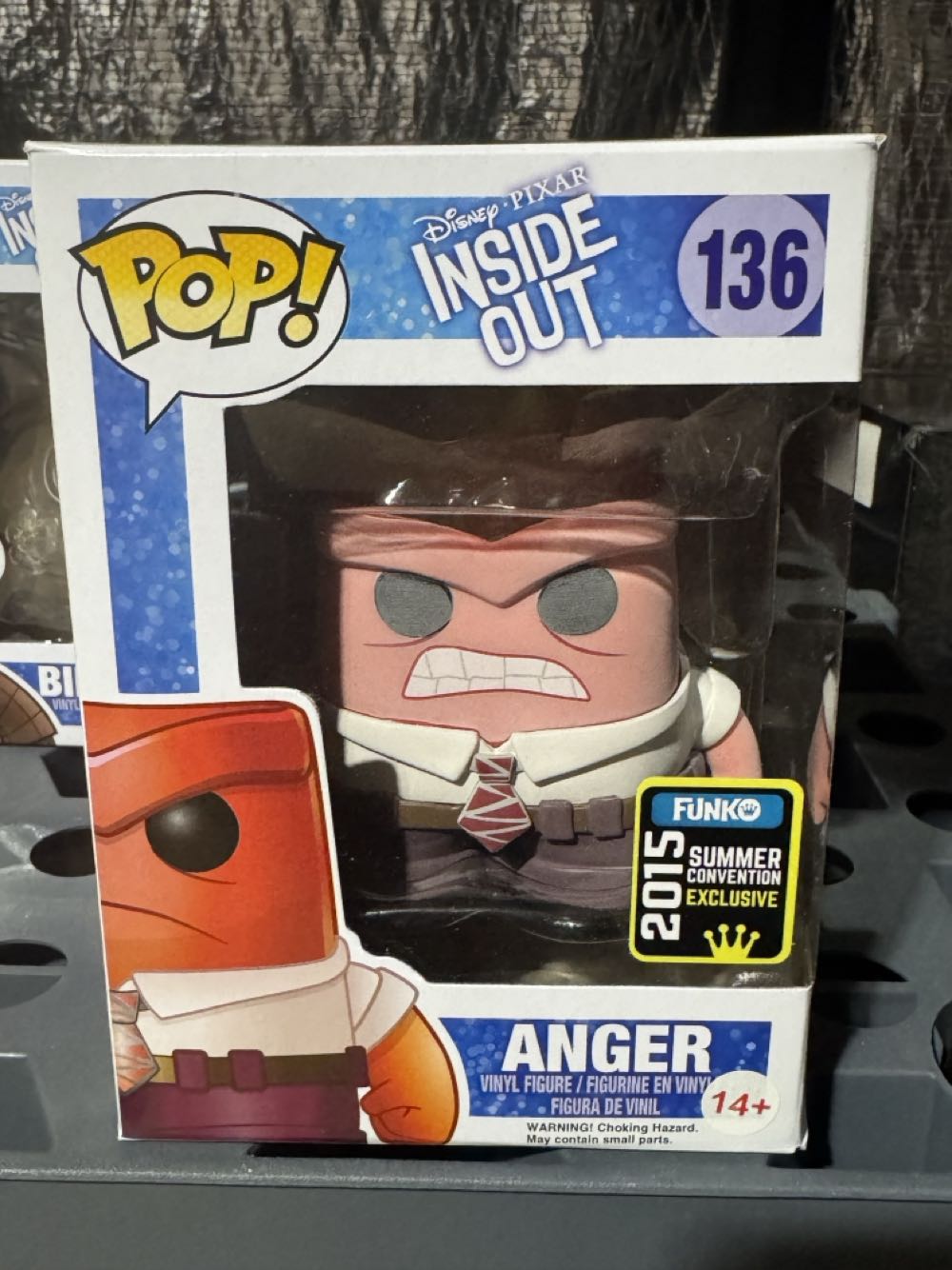 Anger - Inside Out vinyl figure collectible - Main Image 3