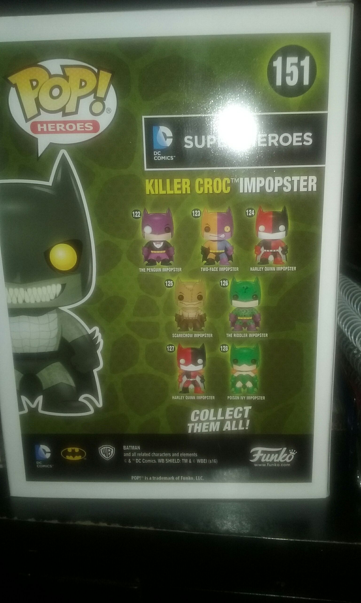 Killer Crocker Impopster  vinyl figure collectible - Main Image 2