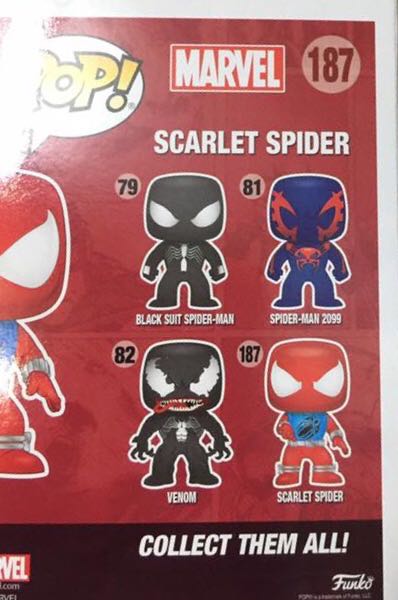 Scarlet Spider - Spider-Man vinyl figure collectible [Barcode 889698130738] - Main Image 2