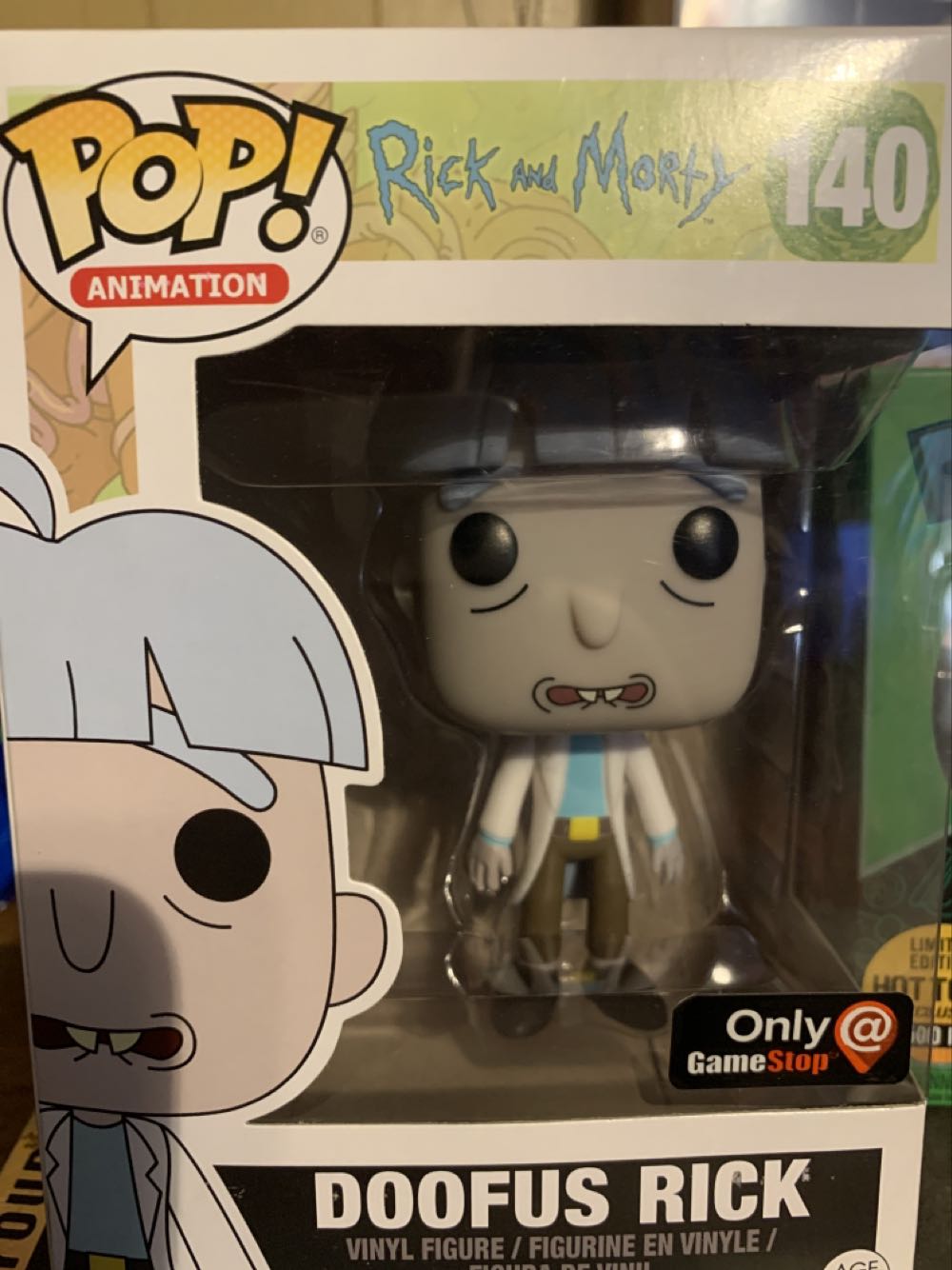 Doofus Rick - Rick & Morty vinyl figure collectible [Barcode 889698108621] - Main Image 3