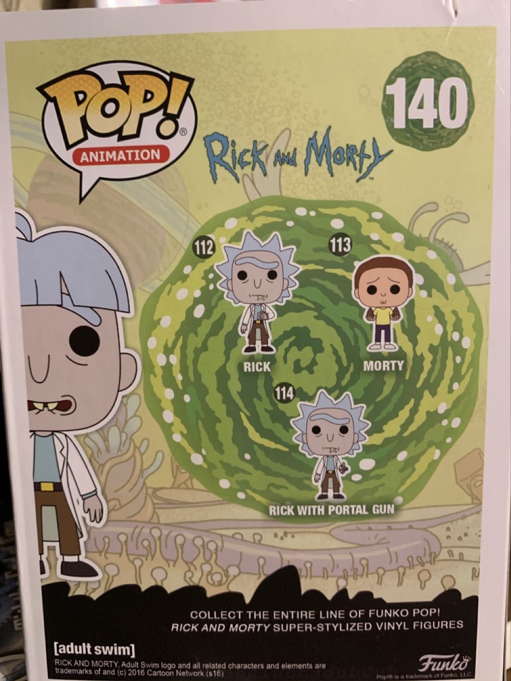 Doofus Rick - Rick & Morty vinyl figure collectible [Barcode 889698108621] - Main Image 4