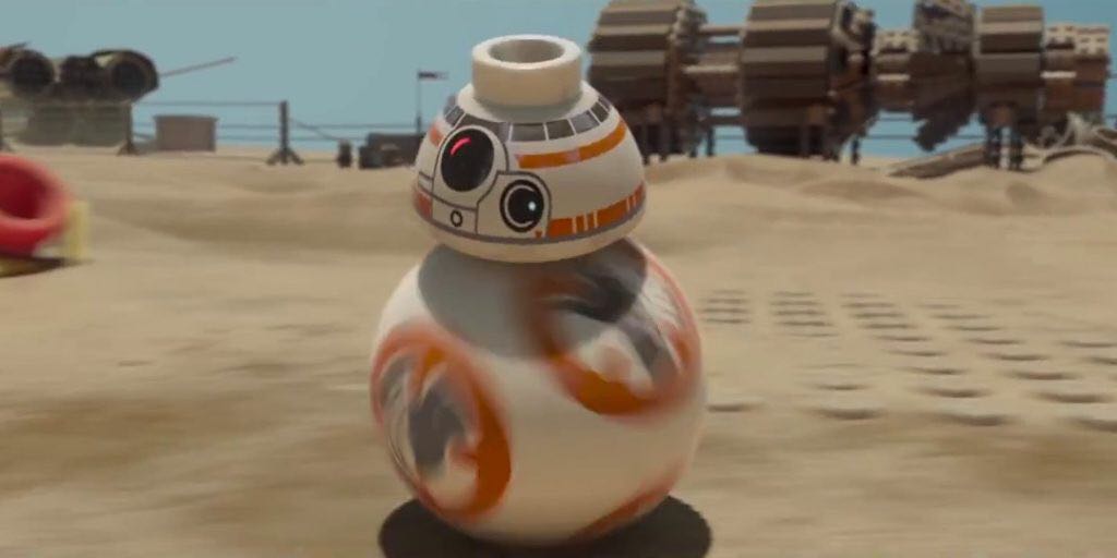 Gold BB8 - Star Wars vinyl figure collectible - Main Image 2