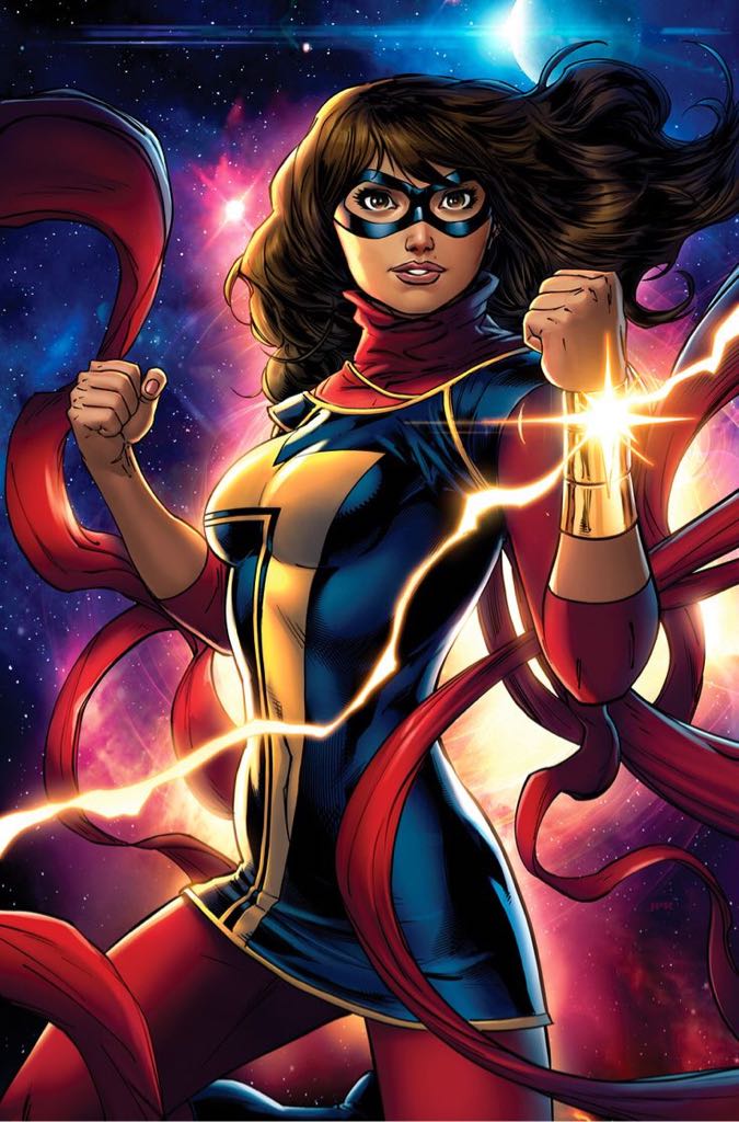Ms. Marvel (Kamala Khan) - Marvel Universe vinyl figure collectible [Barcode 889698130721] - Main Image 2
