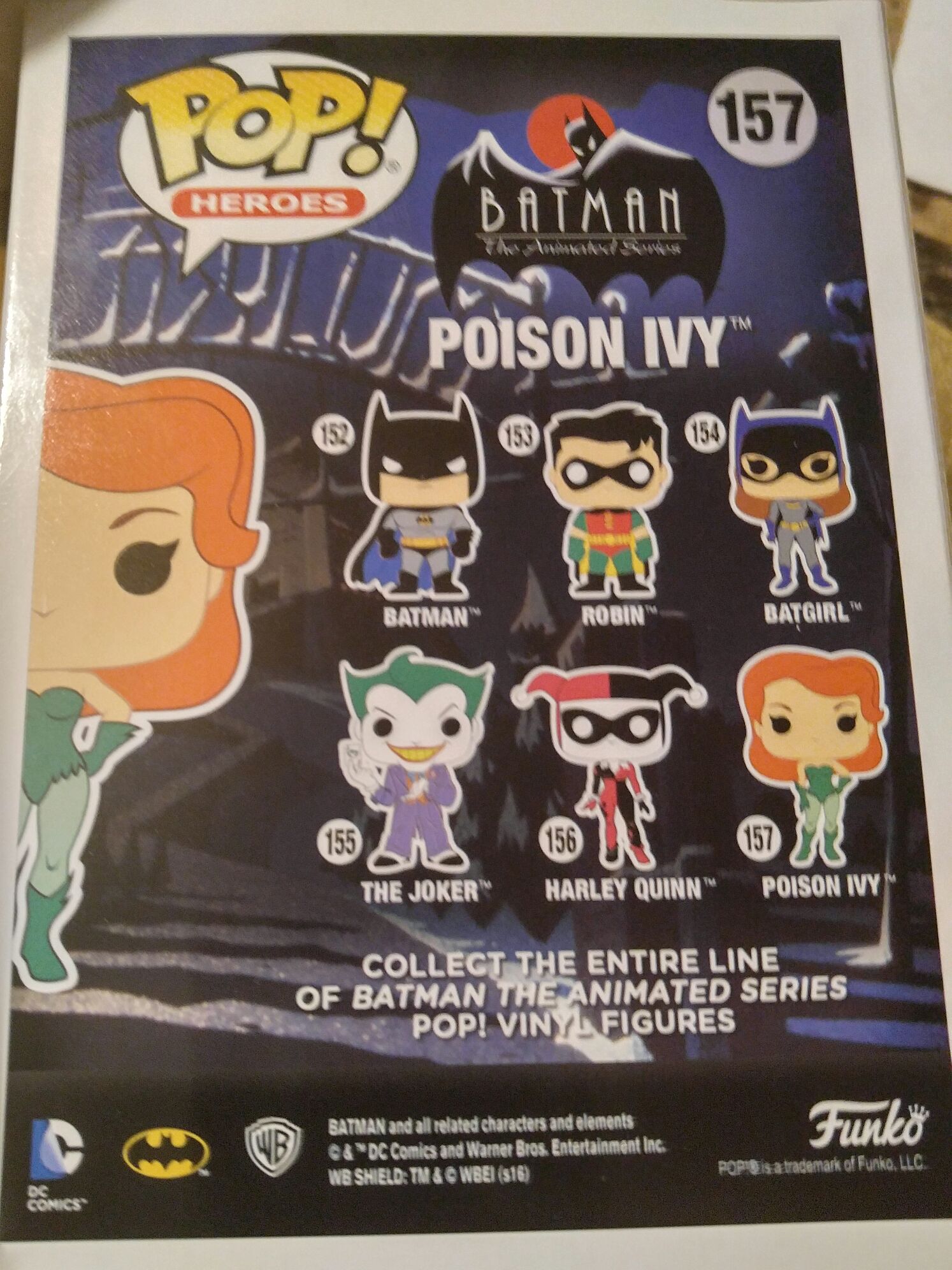 Poison Ivy - Batman: The Animated Series vinyl figure collectible [Barcode 889698115759] - Main Image 2