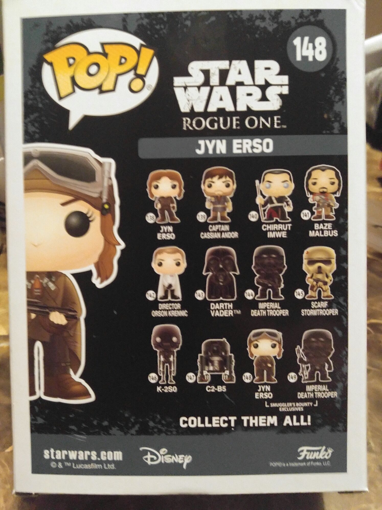 Jyn Erso - Star Wars vinyl figure collectible - Main Image 2