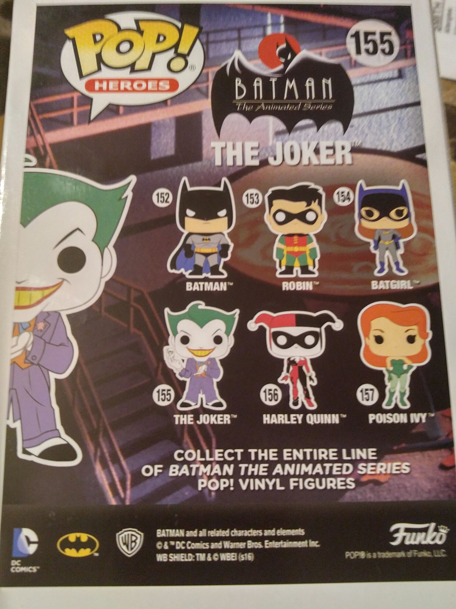 The Joker - Batman: The Animated Series vinyl figure collectible [Barcode 889698115735] - Main Image 2