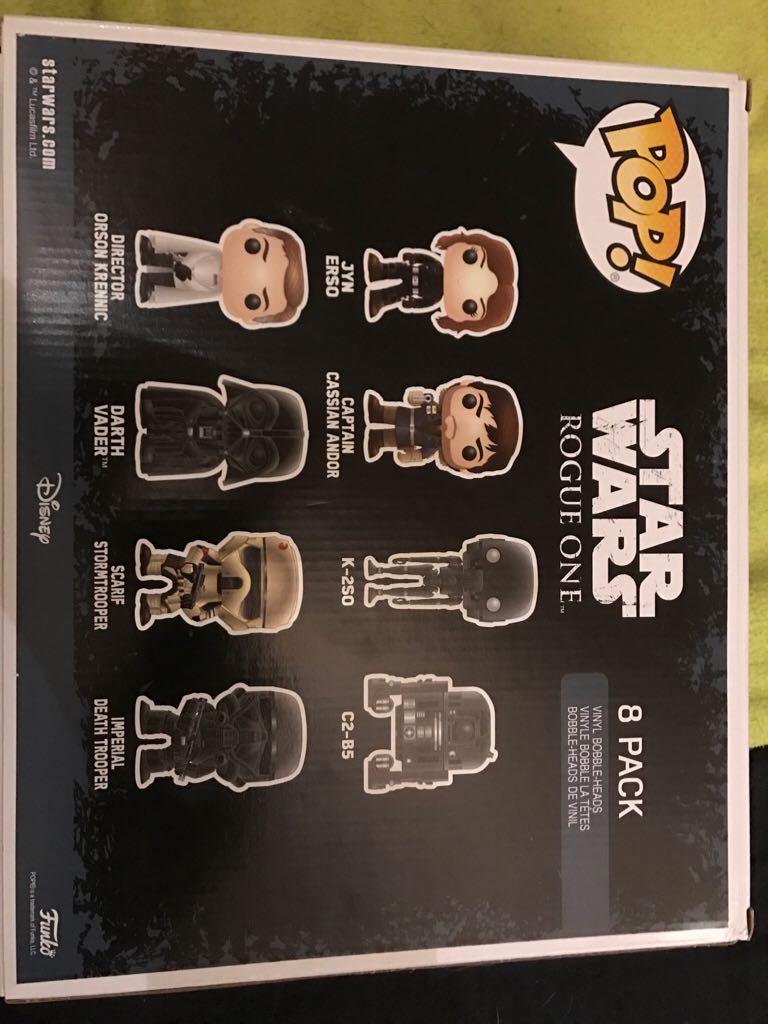 Star Wars Rogue One 8 Pack - Star Wars vinyl figure collectible [Barcode 465054806808] - Main Image 2