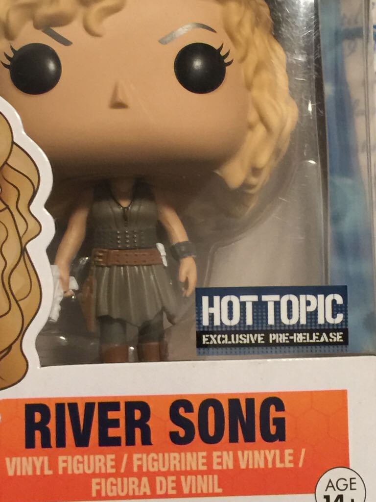 River Song Hot Topic Exclusive Pre-Release - Doctor Who vinyl figure collectible - Main Image 2