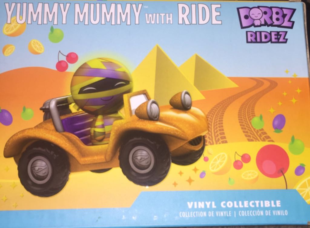 Yummy Mummy With Ride - General Mills vinyl figure collectible [Barcode 889698117050] - Main Image 2
