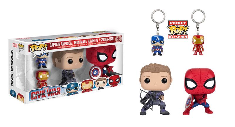 Captain America Pop Keychain - Captain America vinyl figure collectible - Main Image 2