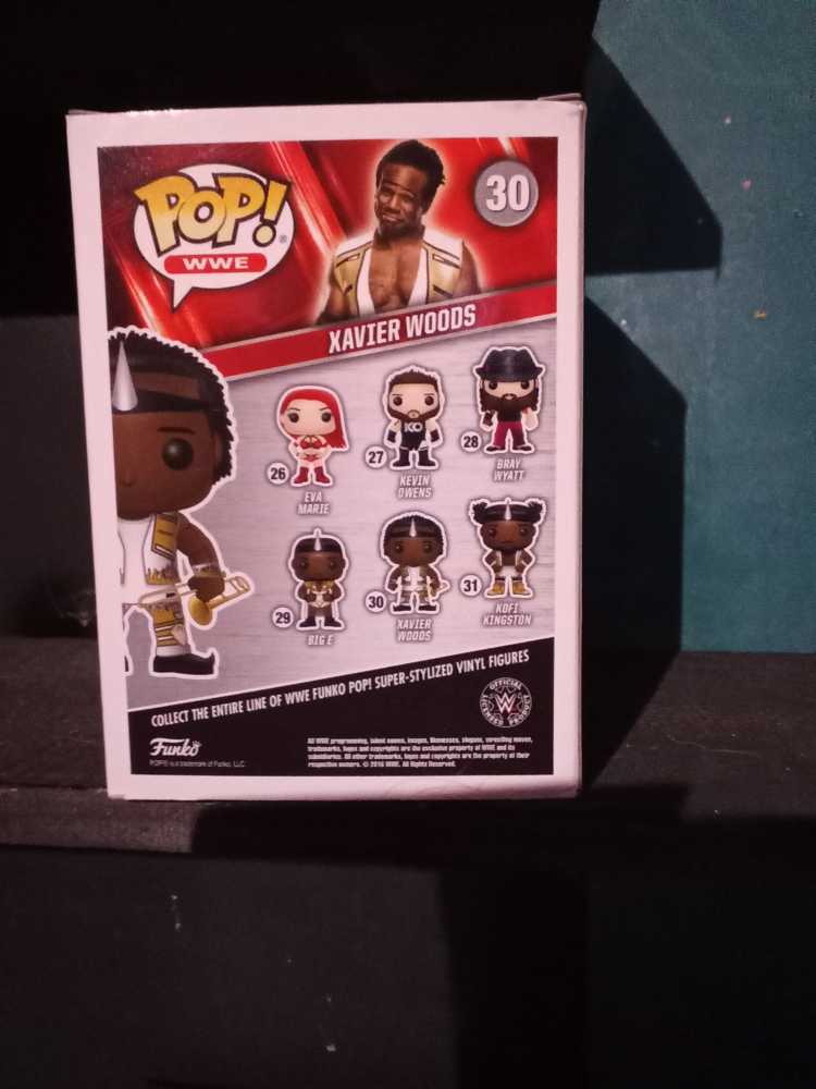 Xavier Woods - WWE vinyl figure collectible [Barcode 889698123617] - Main Image 3