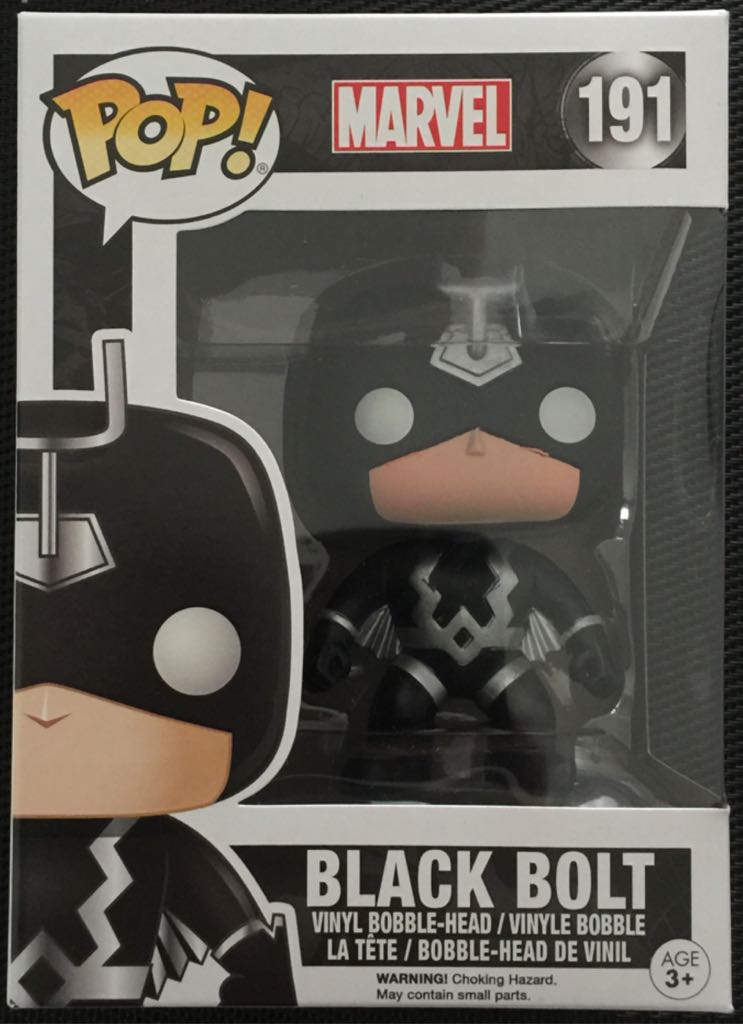 Black Bolt - Marvel Universe vinyl figure collectible [Barcode 889698107648] - Main Image 2