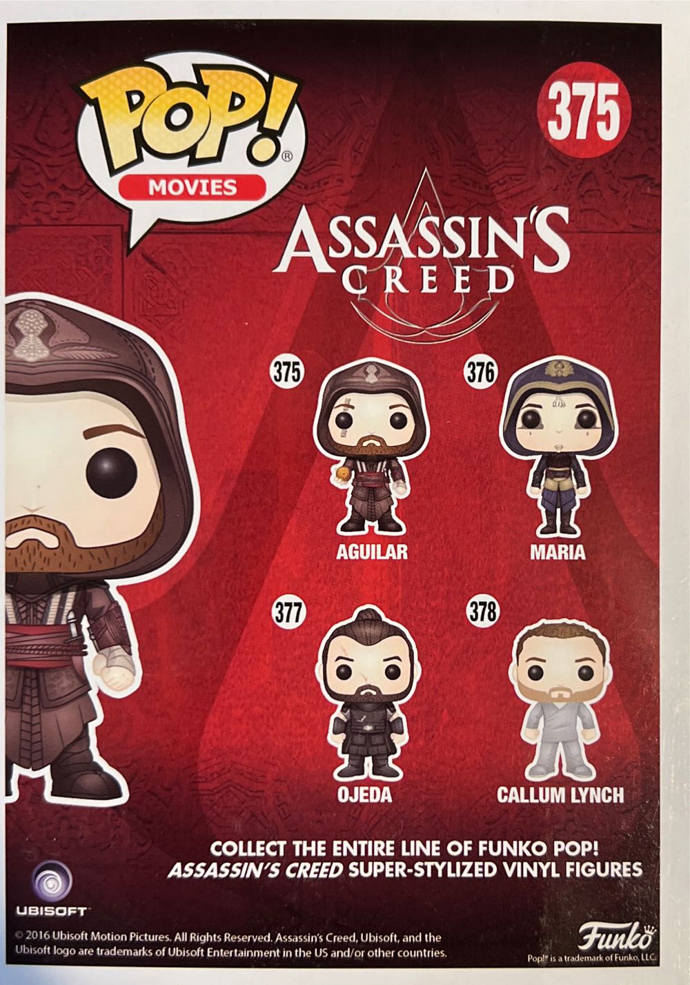 Aguilar - Assassin’s Creed vinyl figure collectible [Barcode 889698115308] - Main Image 3