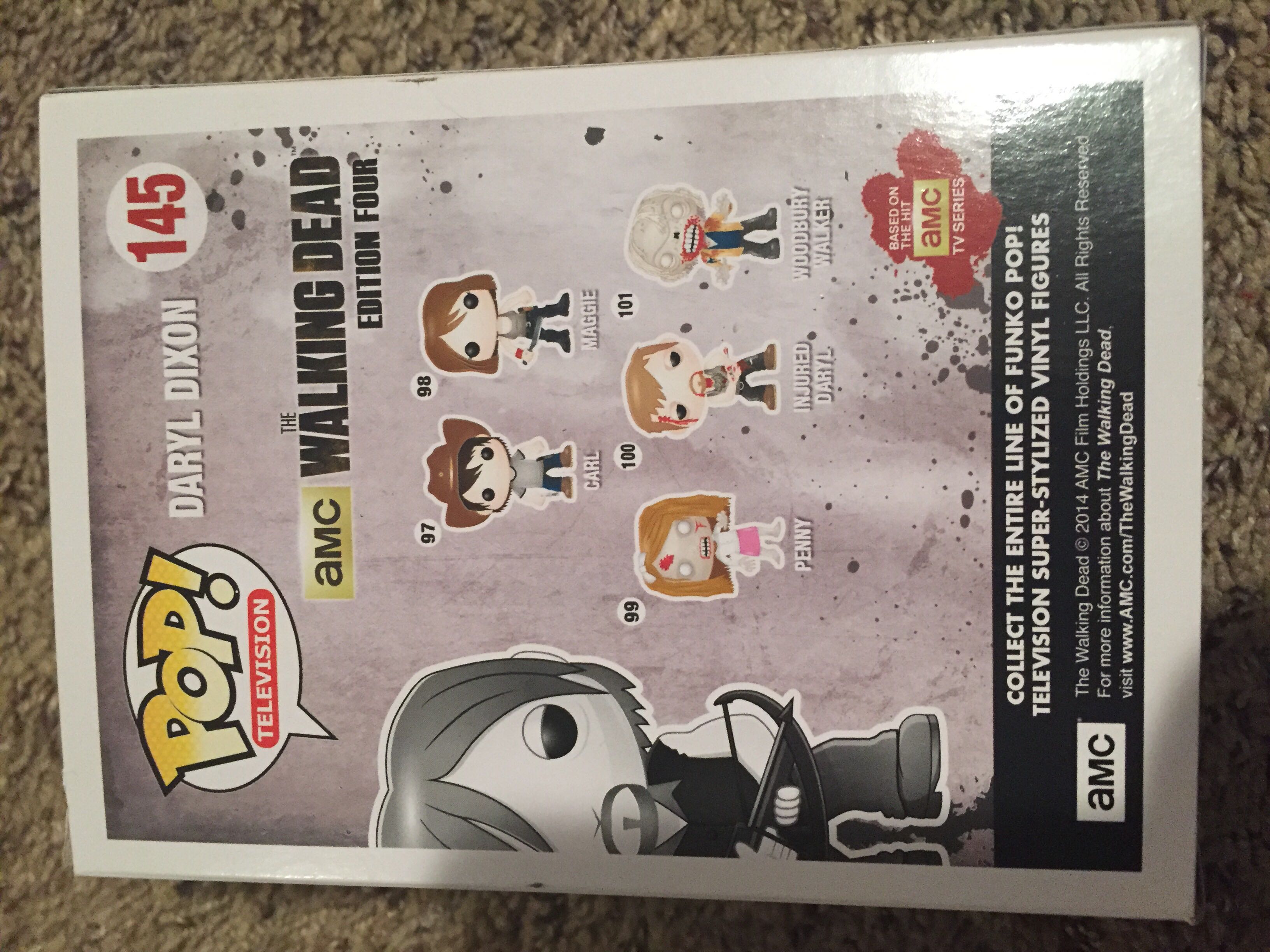 Daryl Dixon - The Walking Dead vinyl figure collectible [Barcode 889698138208] - Main Image 3