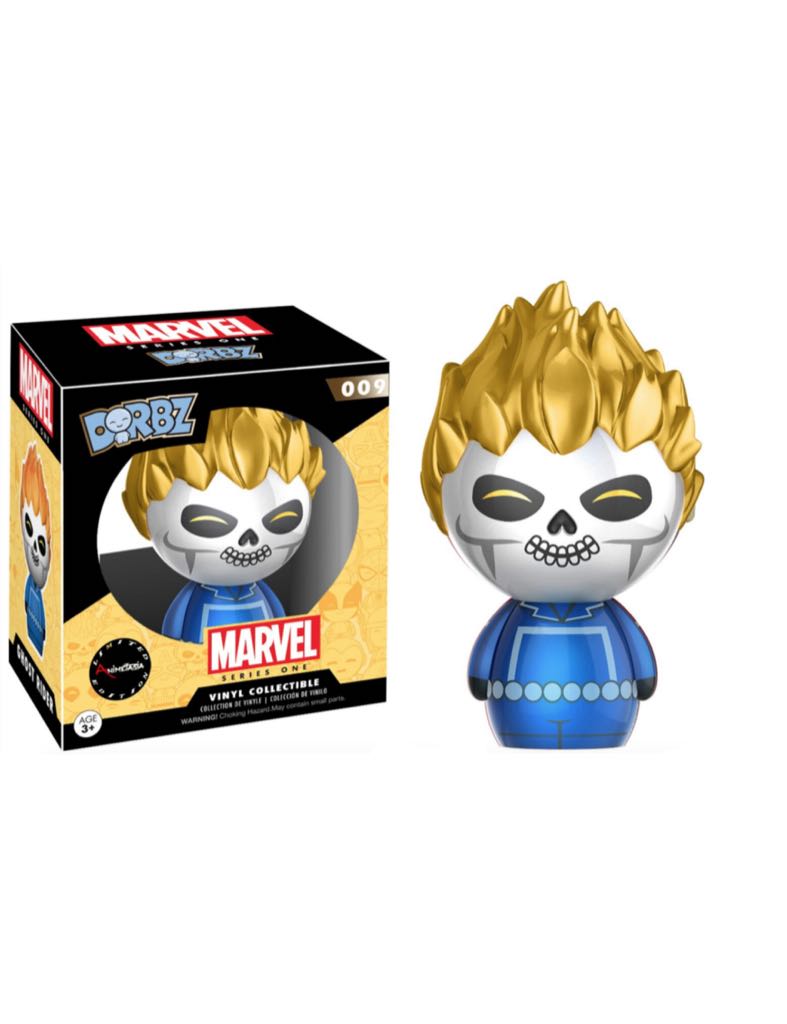 Ghost Rider (Metallic)  vinyl figure collectible [Barcode 889698121798] - Main Image 2