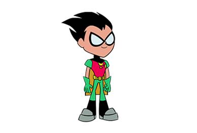 Robin - Teen Titans Go! vinyl figure collectible [Barcode 889698118798] - Main Image 2