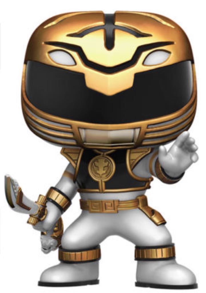 White Ranger - Mighty Morphin Power Rangers vinyl figure collectible - Main Image 2
