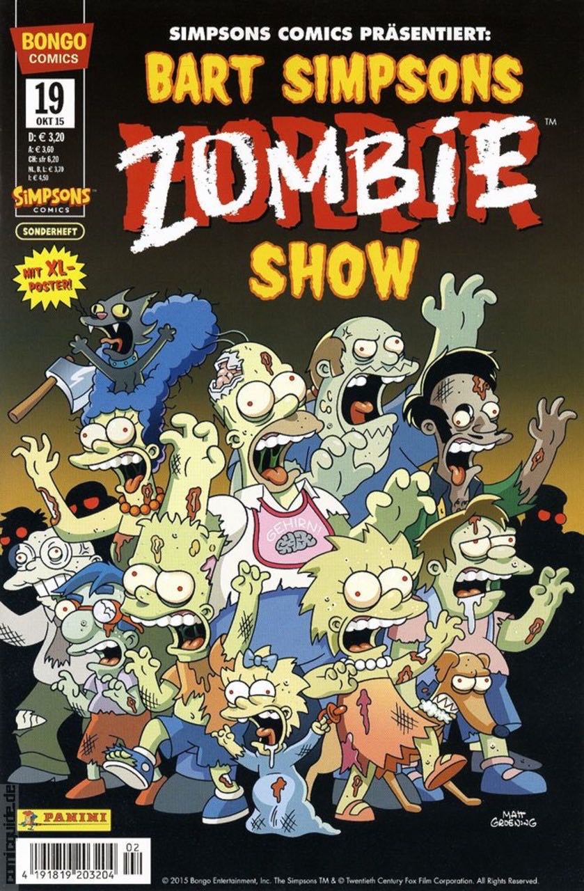 Zombie Bart - The Simpsons vinyl figure collectible - Main Image 4