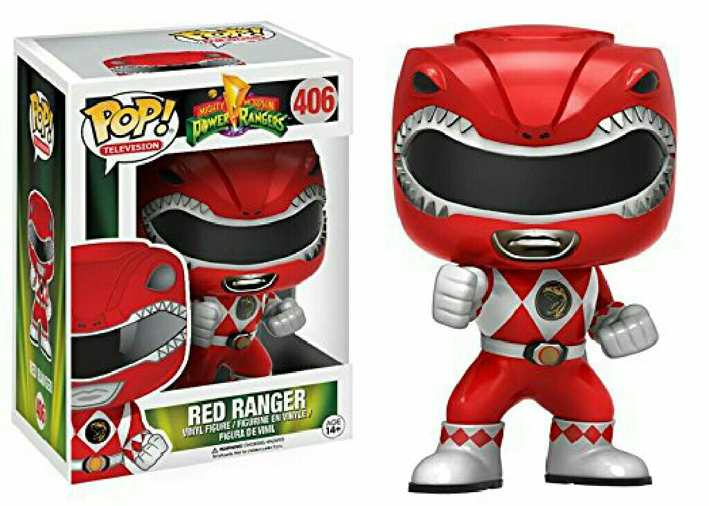 Power Ranger - Red Ranger - Mighty Morphin Power Rangers vinyl figure collectible [Barcode 889698122726] - Main Image 2