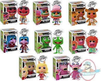 Animal (Flocked) - The Muppets vinyl figure collectible [Barcode 889698120456] - Main Image 2