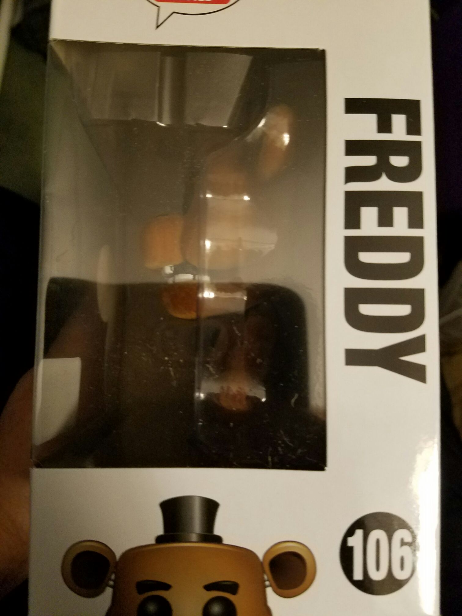 Freddy (Flocked) - Five Nights at Freddy’s vinyl figure collectible [Barcode 889698120197] - Main Image 2