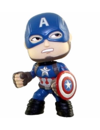 Civil War Mini Fig - Captain America vinyl figure collectible - Main Image 2