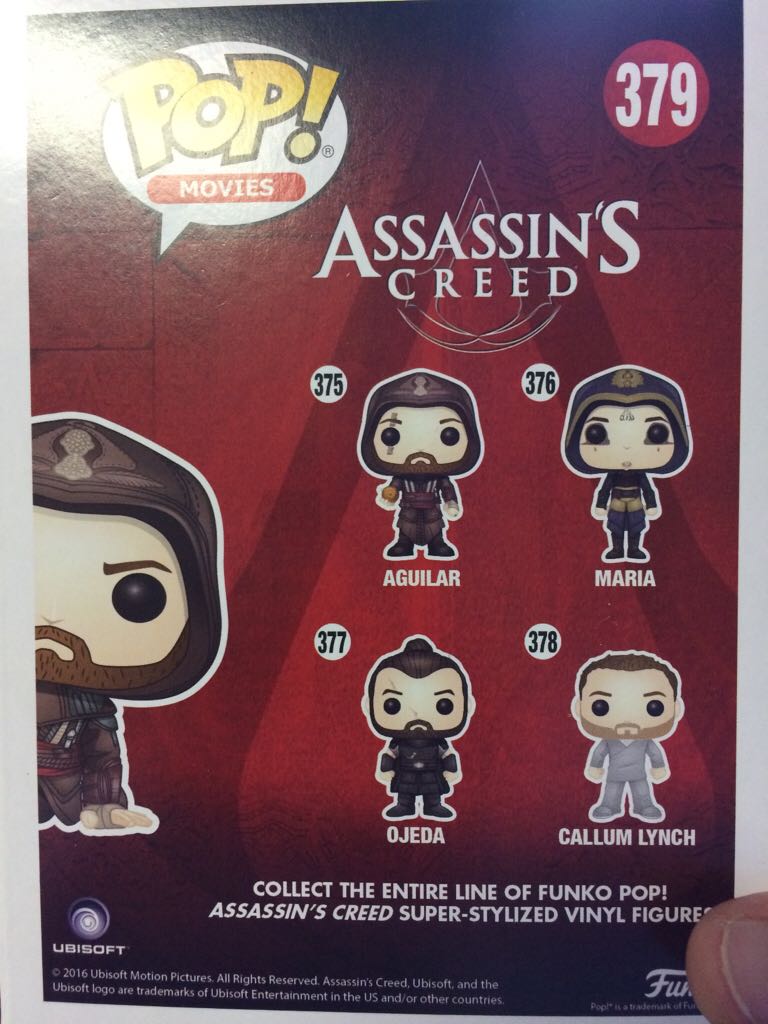 Aguilar (Crouching) - Assassin’s Creed vinyl figure collectible [Barcode 889698122955] - Main Image 2