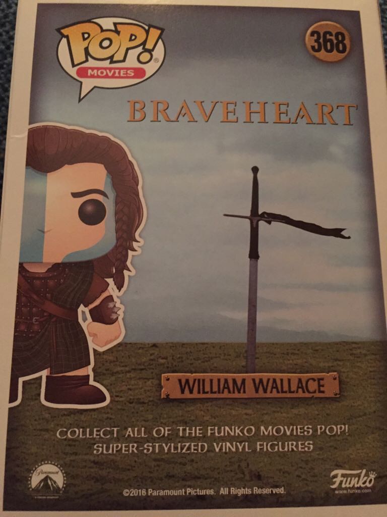William Wallace (bloody) - Braveheart vinyl figure collectible [Barcode 889698125482] - Main Image 2