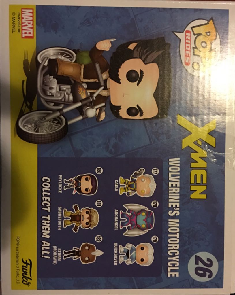 Wolverine’s Motorcycle  vinyl figure collectible - Main Image 2