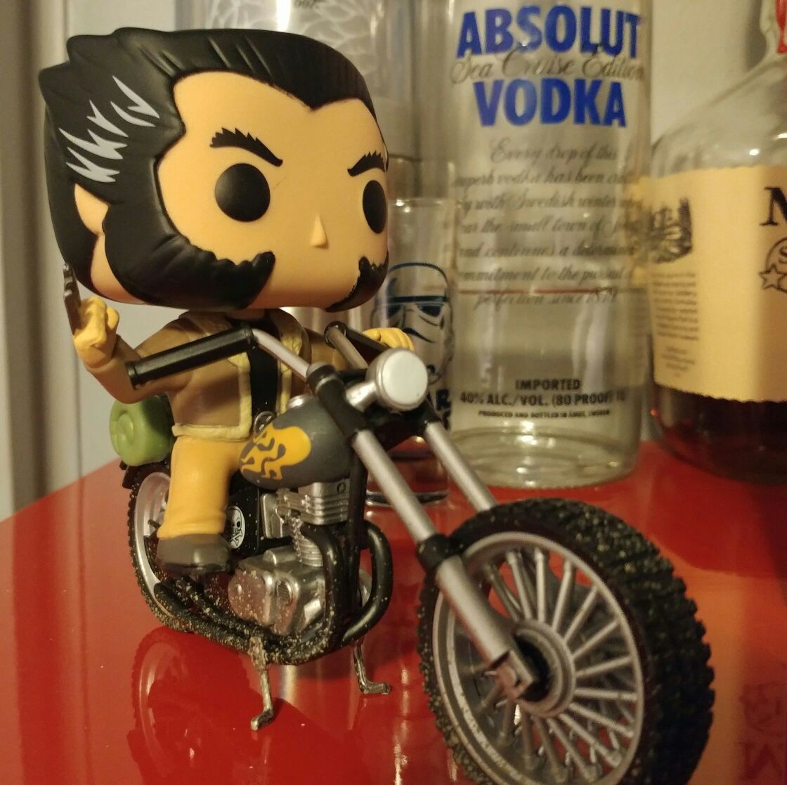 Wolverine’s Motorcycle - Marvel Universe vinyl figure collectible - Main Image 2