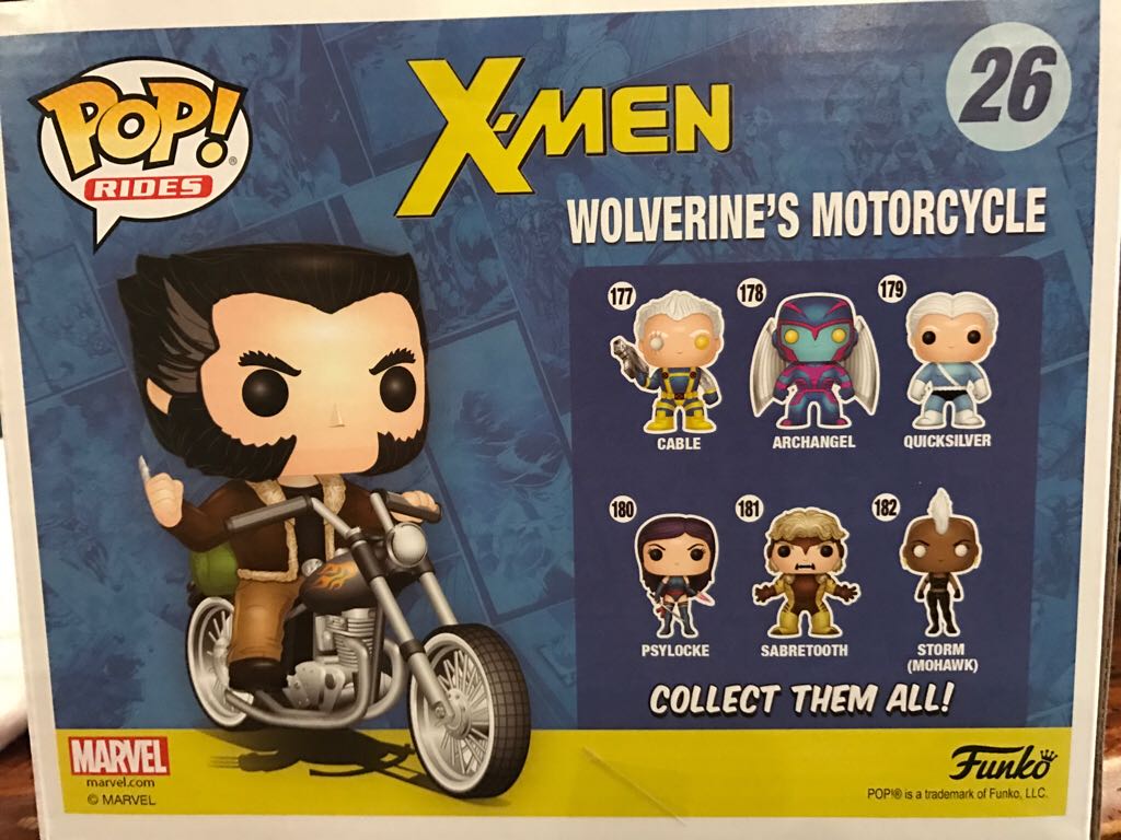 Wolverine’s Motorcycle   vinyl figure collectible - Main Image 2
