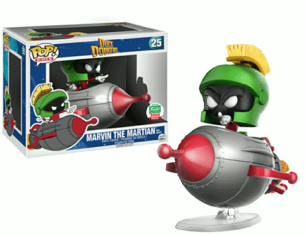 Marvin The Martian With Rocket - Looney Tunes vinyl figure collectible [Barcode 889698120432] - Main Image 2