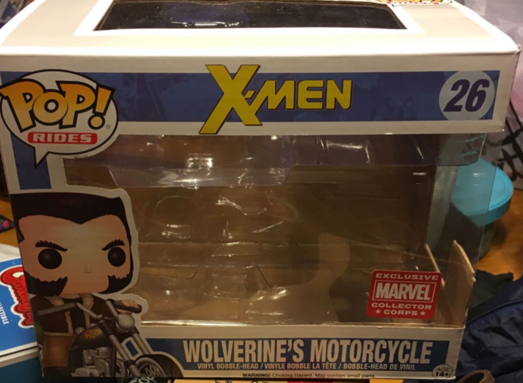 Wolverine’s Motorcycle - Marvel Universe vinyl figure collectible - Main Image 2