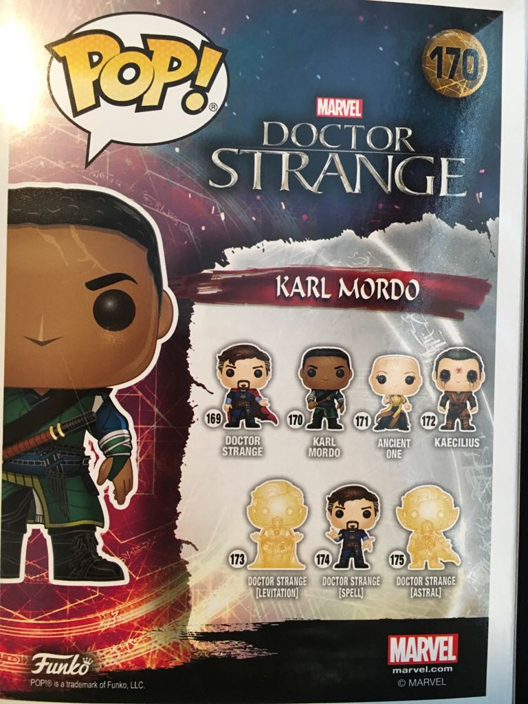 Karl Mordo  vinyl figure collectible [Barcode 849803048921] - Main Image 2