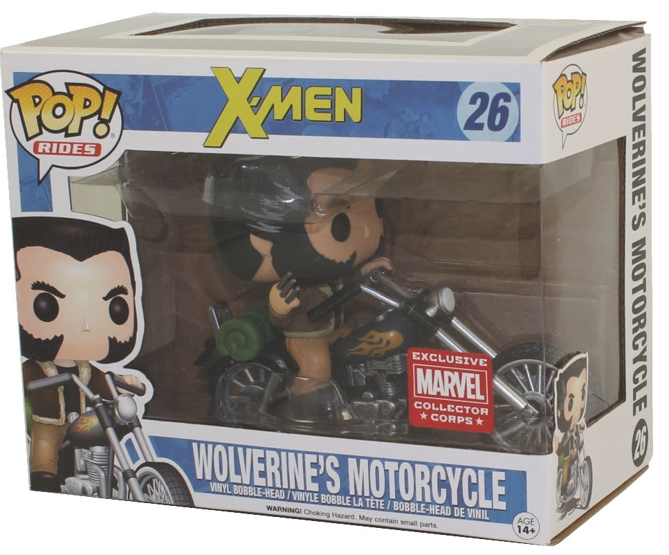 Wolverine’s Motorcycle - X-Men vinyl figure collectible - Main Image 2