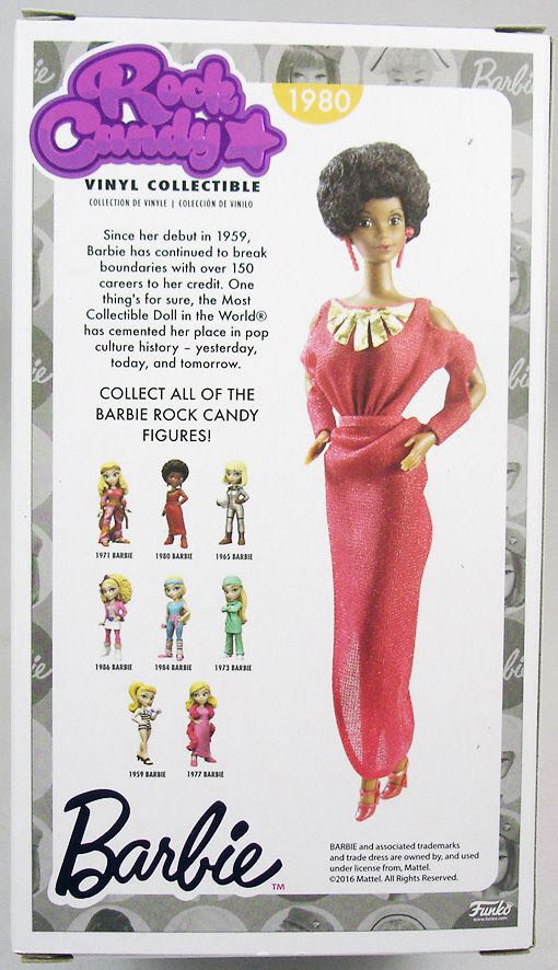 Barbie 1980 (Rock Candy)  vinyl figure collectible [Barcode 849803090951] - Main Image 2